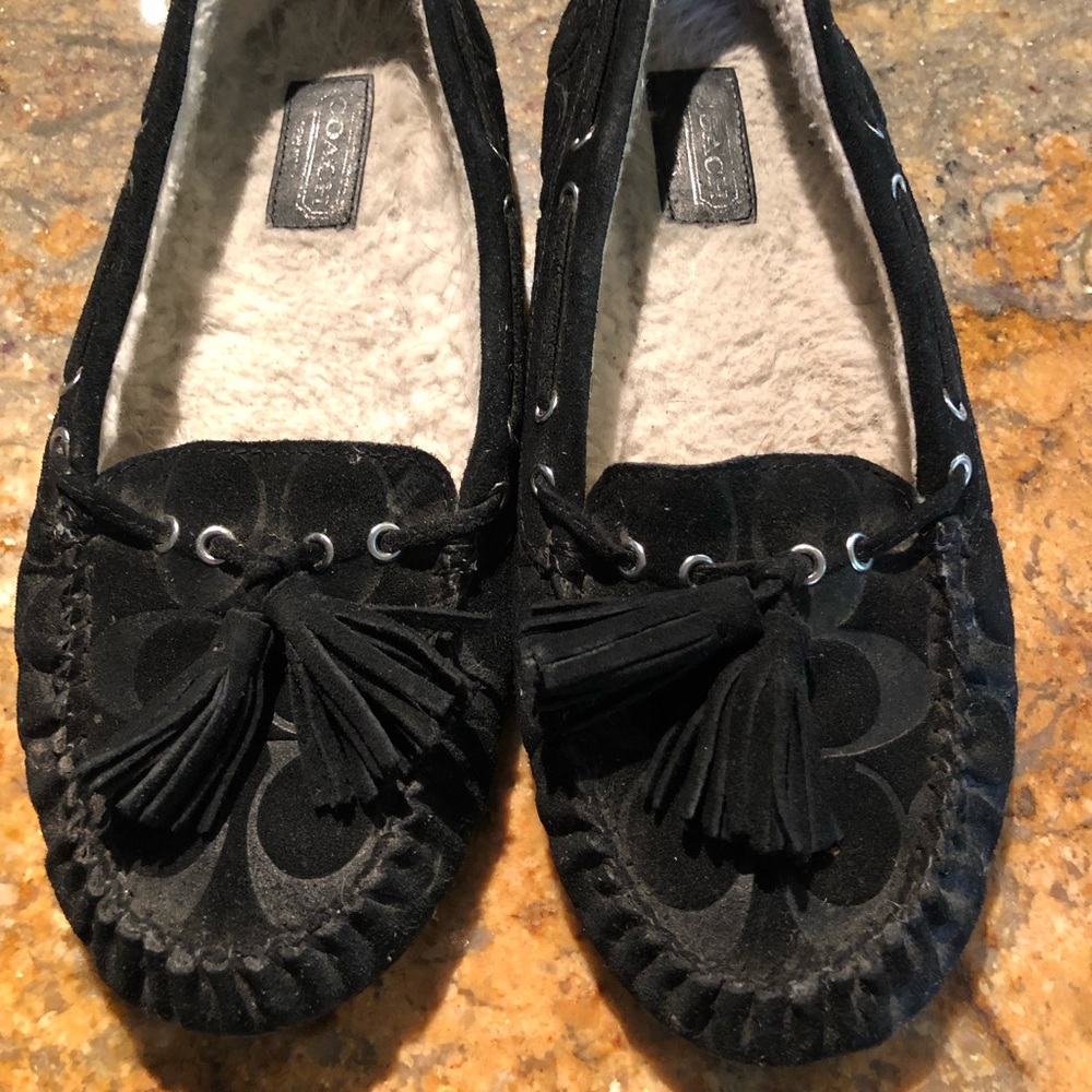 Coach slippers